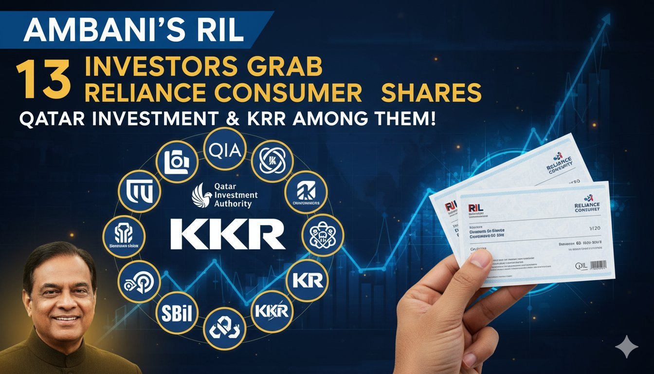 मुकेश अंबानी रिलायंस इंडस्ट्रीज के साथ इन्वेस्टर्स मीटिंग में।