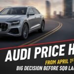 Audi SQ8 performance SUV front view with luxury design elements in India